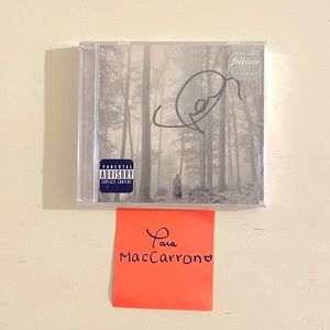 SIGNED & SEALED Taylor Swift Folklore CD